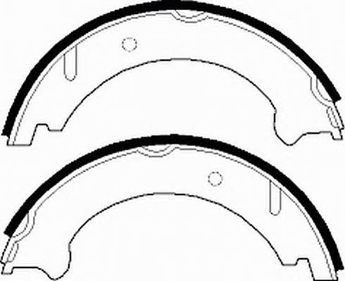 FSB522 Ferodo Handbrake shoes