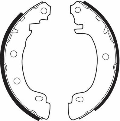 Brake shoe set Ferodo FSB544