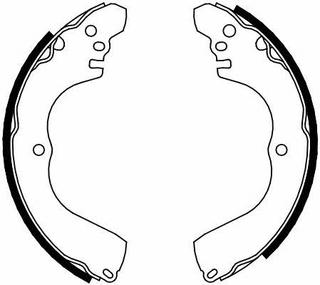 Ferodo FSB638 Brake shoe set FSB638