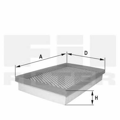 Fil filter HP 2131 Air filter HP2131