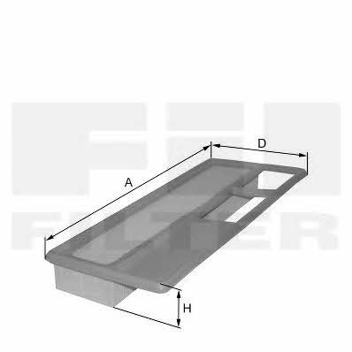 Fil filter HP 2150 Air filter HP2150