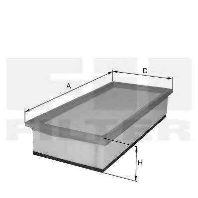 Fil filter HP 2223 Air filter HP2223