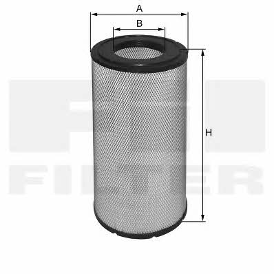 Fil filter HP 2505 Air filter HP2505