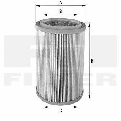 Fil filter HP 2508 Air filter HP2508