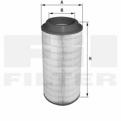 Fil filter HP 2527 Air filter HP2527