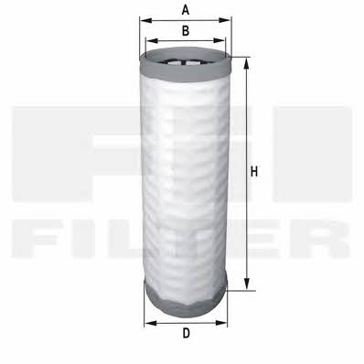 Fil filter HP 2528 Air filter HP2528