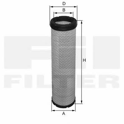 Fil filter HP 2542 Air filter HP2542