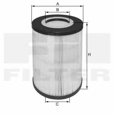 Fil filter HP 2590 Air filter HP2590