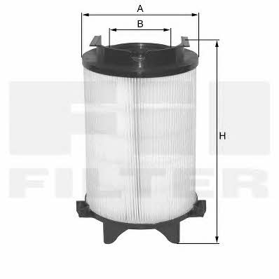 Fil filter HP 2606 Air filter HP2606