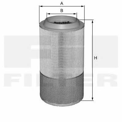 Fil filter HP 2656 Air filter HP2656