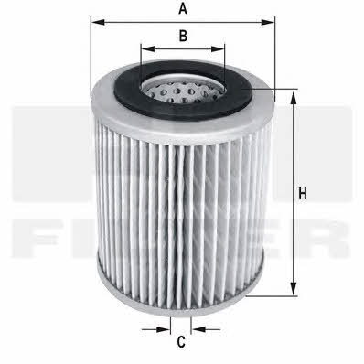 Fil filter HP 4012 Air filter HP4012