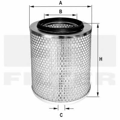 Fil filter HP 4014 Air filter HP4014