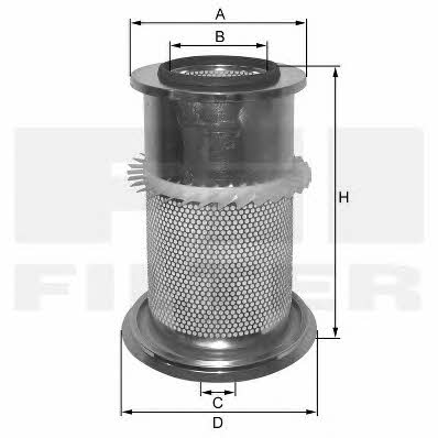 Fil filter HP 4501 K Air filter HP4501K