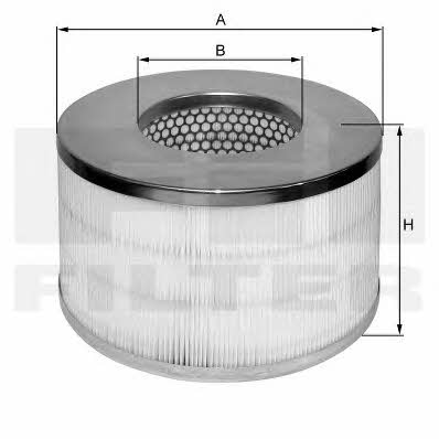 Fil filter HP 4504 Air filter HP4504