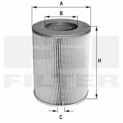Fil filter HP 4554 Air filter HP4554