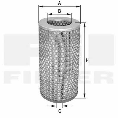 Fil filter HP 4563 Air filter HP4563