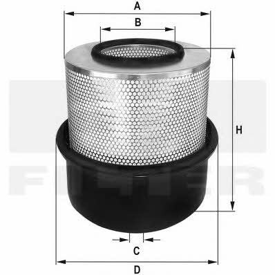 Fil filter HP 457 Air filter HP457