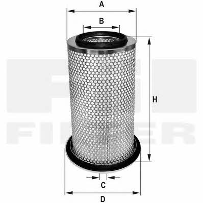 Fil filter HP 458 C Air filter HP458C