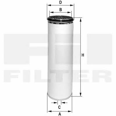 Fil filter HP 4586 Air filter HP4586