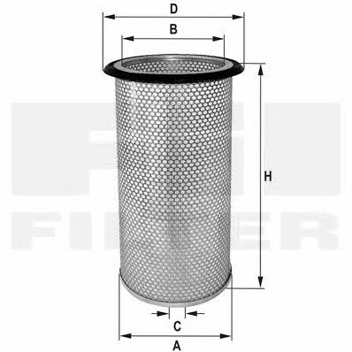 Fil filter HP 464 Air filter HP464