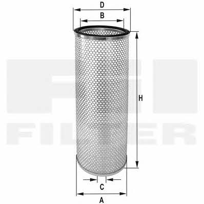 Fil filter HP 681 Air filter HP681