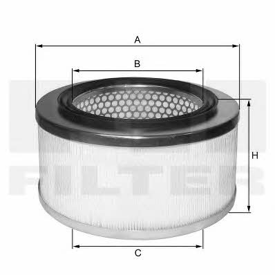 Fil filter HP 705 Air filter HP705