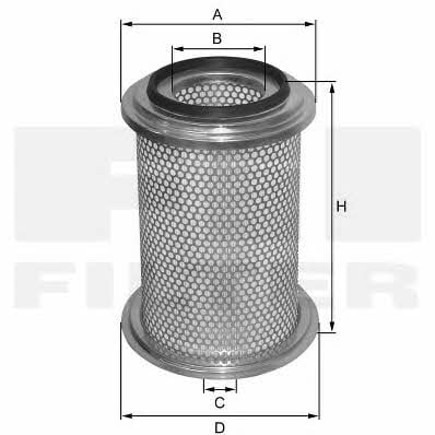 Fil filter HP 726 Air filter HP726