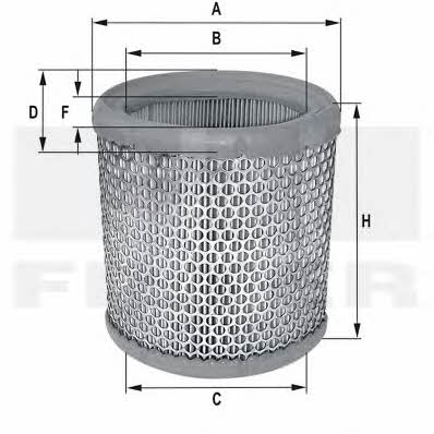 Fil filter HPU 4311 Air filter HPU4311