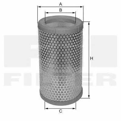 Fil filter HPU 4408 Air filter HPU4408