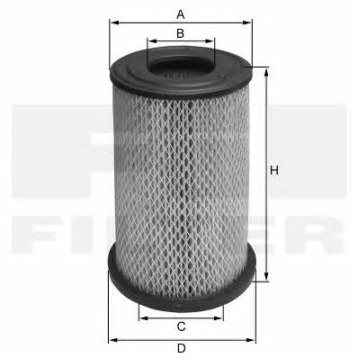 Fil filter HPU 4433 Air filter HPU4433