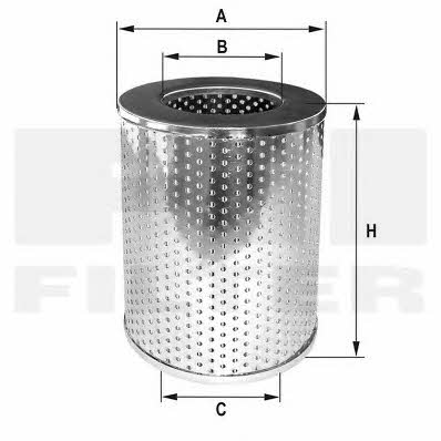 Fil filter MF 1384 Fuel filter MF1384
