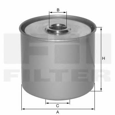 Fil filter MF 596 Fuel filter MF596