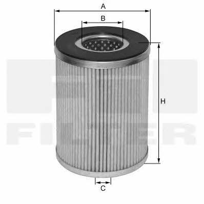 Fil filter ML 1274 A Oil Filter ML1274A