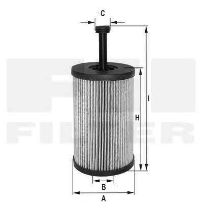 Fil filter MLE 1369 Oil Filter MLE1369