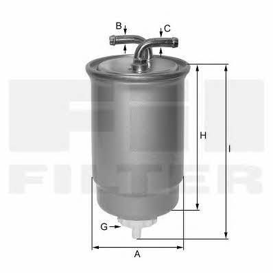 Fil filter ZP 05/3 F Fuel filter ZP053F