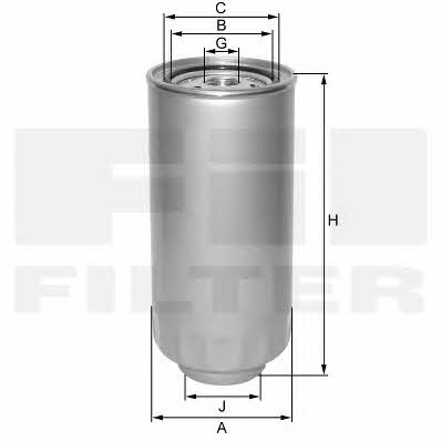 Fil filter ZP 16 CF Fuel filter ZP16CF