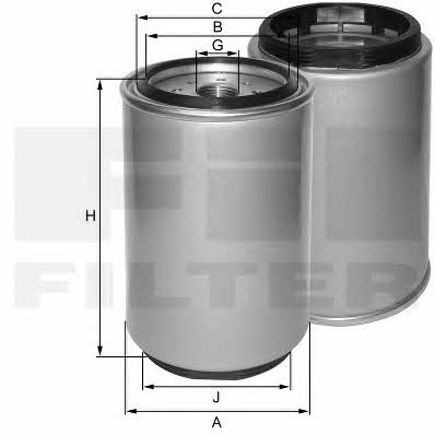 Fil filter ZP 3035 F Fuel filter ZP3035F