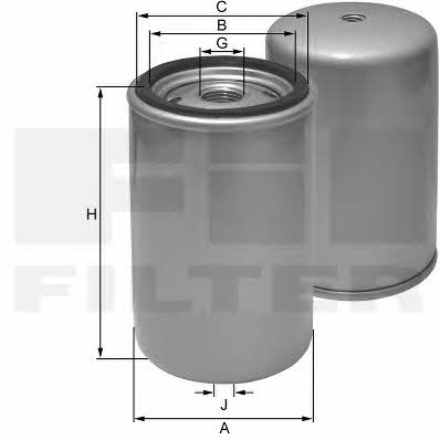 Fil filter ZP 3040 F Fuel filter ZP3040F