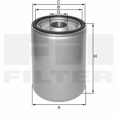 Fil filter ZP 3057 A Oil Filter ZP3057A