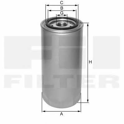 Fil filter ZP 3059 FMB Fuel filter ZP3059FMB
