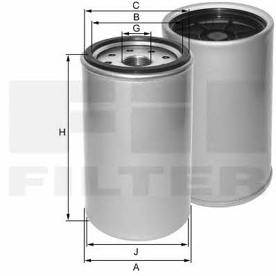 Fil filter ZP 3133 F Fuel filter ZP3133F
