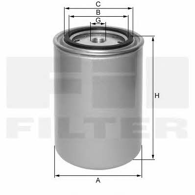 Fil filter ZP 545 AS Cooling liquid filter ZP545AS