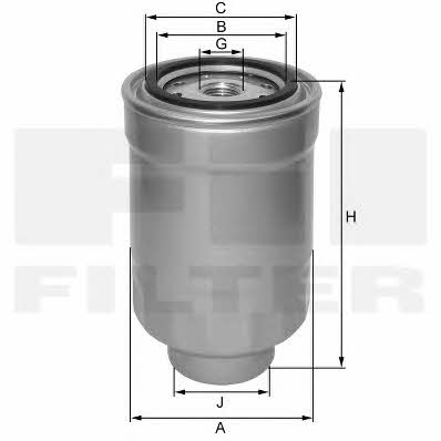 Fil filter ZP 548 BF Fuel filter ZP548BF