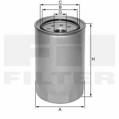 Fil filter ZP 594 D Oil Filter ZP594D