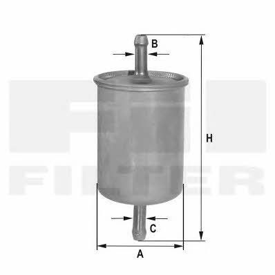 Fil filter ZP 8010 FL Fuel filter ZP8010FL