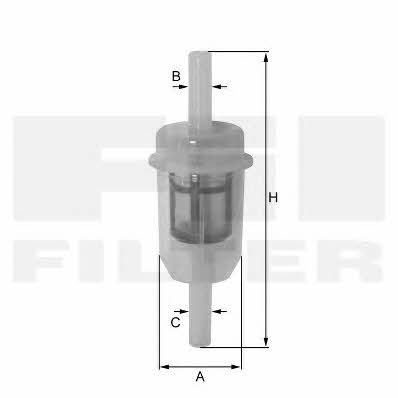 Fil filter ZP 8016 FP Fuel filter ZP8016FP
