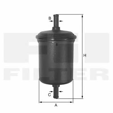 Fil filter ZP 8023 FP Fuel filter ZP8023FP