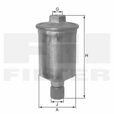 Fil filter ZP 8024 FL Fuel filter ZP8024FL