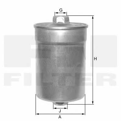 Fil filter ZP 8025 FL Fuel filter ZP8025FL