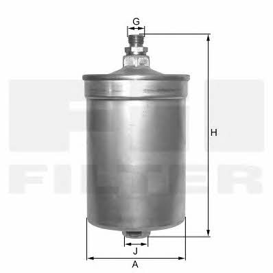 Fil filter ZP 8029 FM Fuel filter ZP8029FM